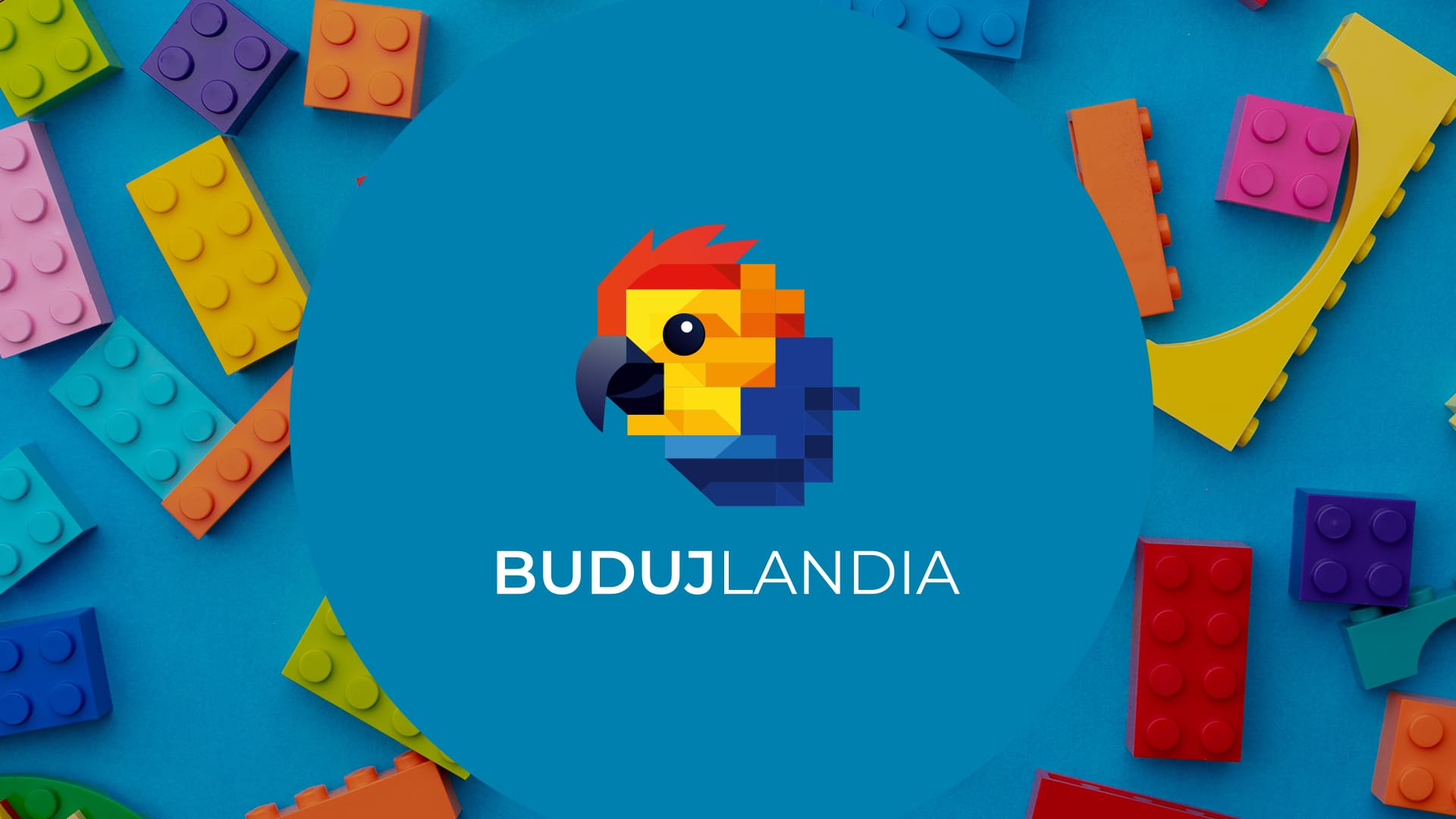 Budujlandia — Branding sklepu budowlanego — logo, szyldy, banery reklamowe, opakowania i materiały POS.