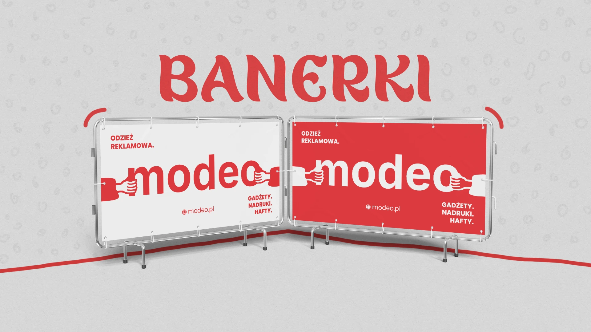Materiały graficzne Modeo — materiały reklamowe