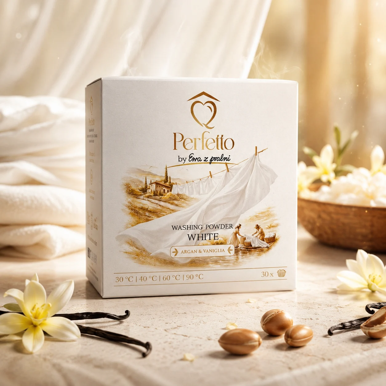 PerfettoQuality, proszek do białego Ewa z pralni